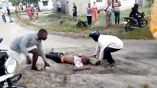Instant Justice Tanzanian Thief Killed On Street