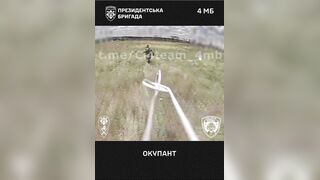 UA drone trolling Russian