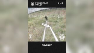UA drone trolling Russian