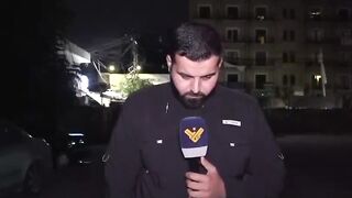 Lebanese reporter injured by IDF strike during live broadcast