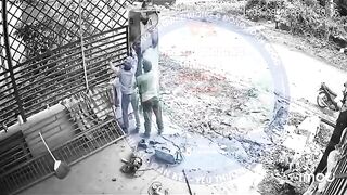 Stupid construction site accident