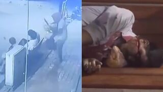 Man Sitting On Bench Gets Stabbed In Neck, Killed In India