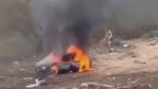Man Jumps Into Burning Car After Killing GF, Dies Too