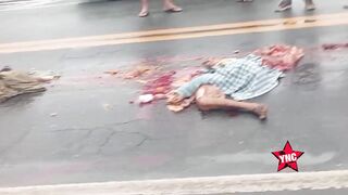 Elderly Woman Turned Into A Mess On BR-101