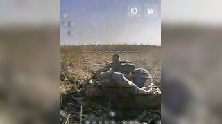And another close view on a dead ruzkiy from FPV drone of Madyar Birds