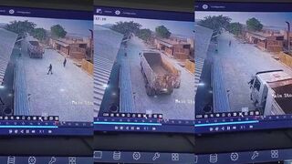 Man crushed by truck