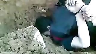 Guy Gets Throat Sliced And Pushed Into His Grave