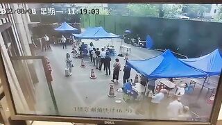 Chinese Girl Jumps To Her Death (CLASSIC VIDEO)