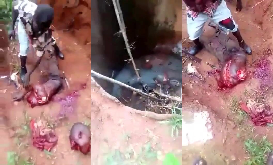 Nigerian Man Butchered By Rebels