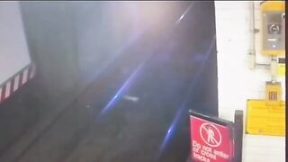 Girl dies after stumbling onto tracks