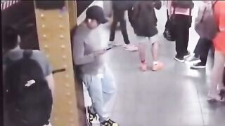 Girl dies after stumbling onto tracks