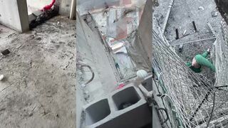 Construction worker falls from building