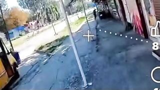 Rus drones reached another town.