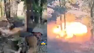 Ukrat readies his ass to take a drone.