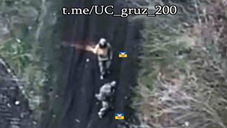 Ukrainians surrender but eats PKM bullets.