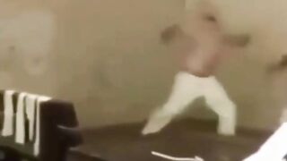 Degenerates fight in prison
