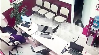 A Man Shoots Women With A Silenced Pistol.