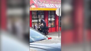 Crazy: Brazen Stabbing In Upper Manhattan, New York City.