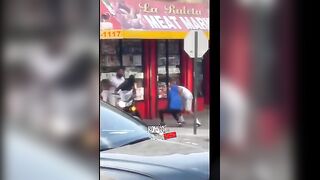 Crazy: Brazen Stabbing In Upper Manhattan, New York City.