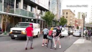 Classic Guy Brutally Knocked out