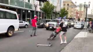 Classic Guy Brutally Knocked out