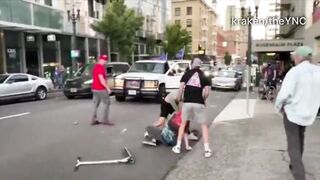 Classic Guy Brutally Knocked out