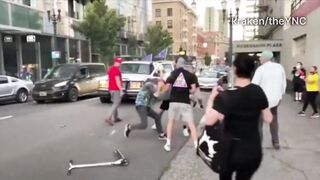 Classic Guy Brutally Knocked out