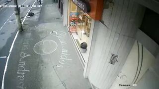 CLASSIC  Man Dies Infront Of Shop After Being Stabbed In The Neck.