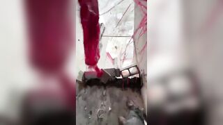 Construction Worker`s Last Day (More Angles)