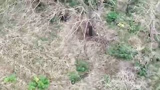 100 POUNDS DRONE DROPPED ON UKRANIAN SOLDIERS