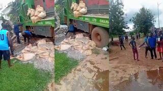Gory accident in Ghana