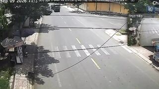 otorcyclist Dragged And Killed By Truck In Vietnam