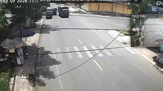 otorcyclist Dragged And Killed By Truck In Vietnam