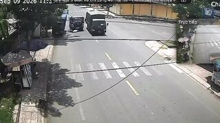 otorcyclist Dragged And Killed By Truck In Vietnam