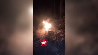 CJNG Burn Rival Cartel Member Alive In The Woods Of Michoacán