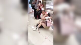 Lunatic Stabs Random People In China (More Footage)