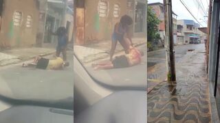 CLASSIC: Man Stabbed To Death BY GF In Brazil