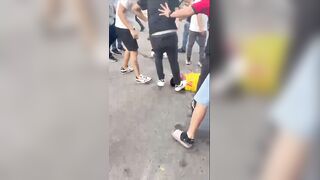 Not So Tough Without His Pistol