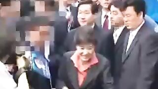 In 2006, Park Geun-hye was attacked with a cutter knife in Korea.