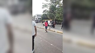 Thief Attacked By Angry Locals In Colombia