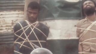 In 1971, eight robbers were executed by firing squad in Nigeria