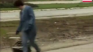 A French UN peacekeeper is killed by a Serb sniper. Sarajevo, Bosnia 1995