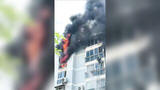 Woman Trying To Escape House Fire Falls To Her Death