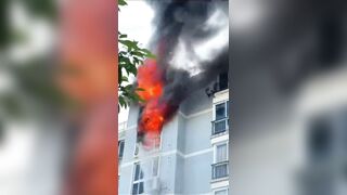 Woman Trying To Escape House Fire Falls To Her Death