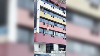 A lover jump to his death from window after getting chased by husband