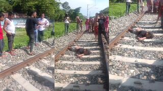 Another One Killed By Train In India