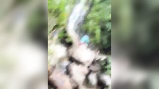 Man Drowns While Chilling With Girlfriend At Waterfall In Colombia