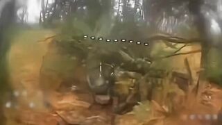 Russhit got his ass ready for the drone.