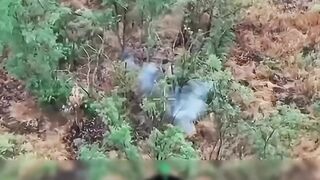 Russhit got his ass ready for the drone.