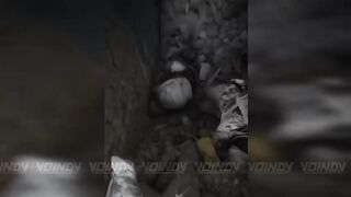 WITH NO WAY OUT, UKRANIANS SOLDIERS EXECUTED IN BASEMENT